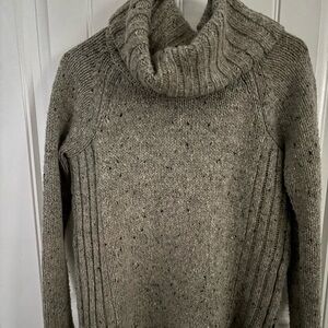 Cozy Gray Turtleneck Sweater